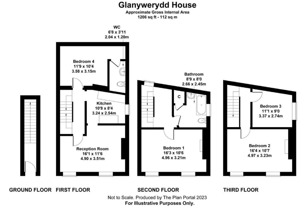 Luxury 4 Bedroom Seaside Apartment - Glan Y Werydd House バーマス エクステリア 写真